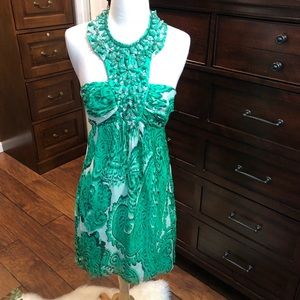 Milly of New York halter cocktail dress